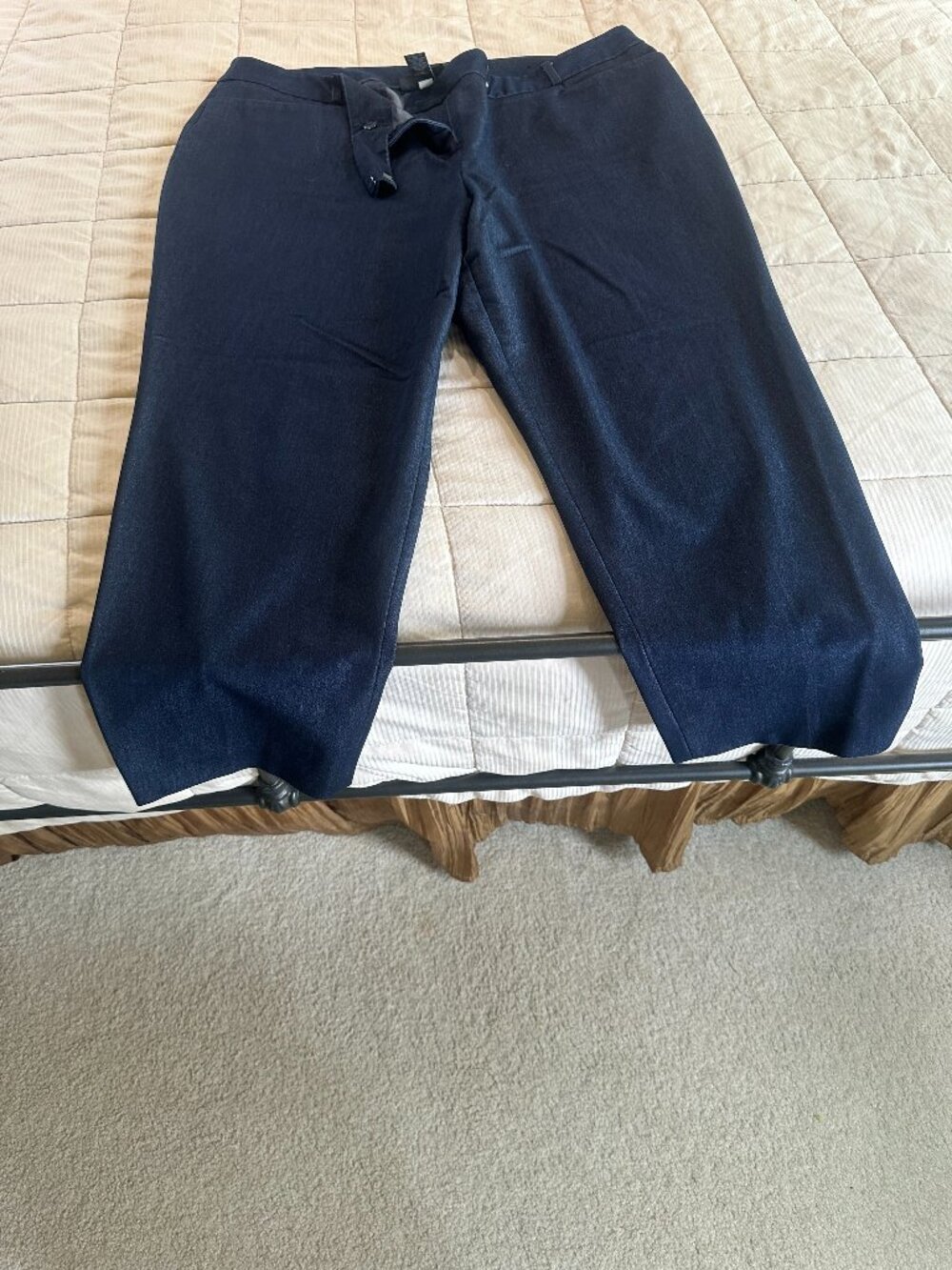 Lane Bryant Signature Fit Women’s Plus Size 20 Dark Wash Trouser Jeans Stretch